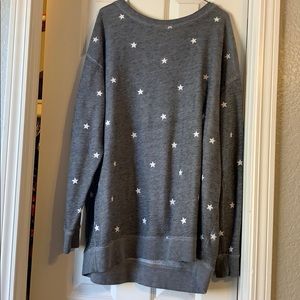 WILDFOX oversized star sweatshirt